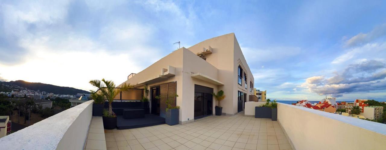 Rooftop - L'Appartement En Haut Saint-Denis Kültér fotó